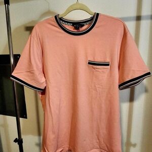 PINK BEN SHERMAN SHORT SHIRT